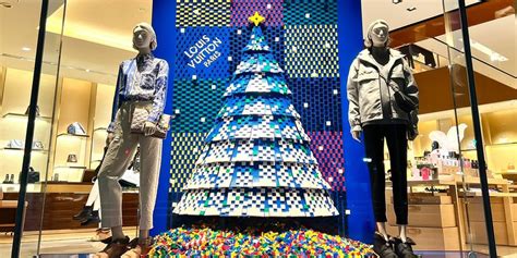 Louis Vuitton Collaborates With LEGO For Holiday Installations